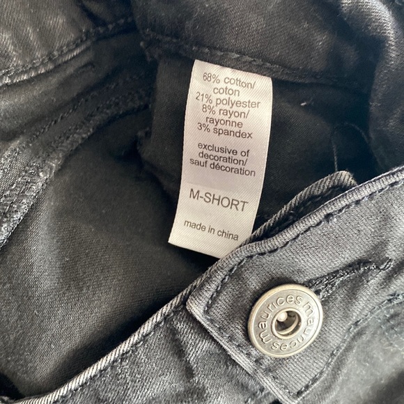 Maurices, medium short, black jeans - Picture 2 of 6